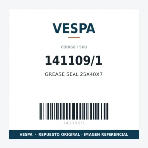 GREASE SEAL 25X40X7 VESPA 141109/1