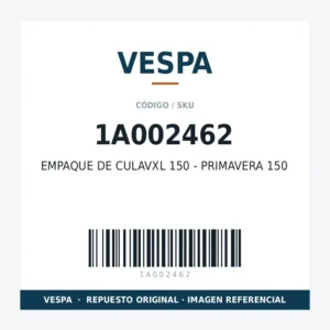 EMPAQUE DE CULAVXL 150 - PRIMAVERA 150 VESPA 1A002462