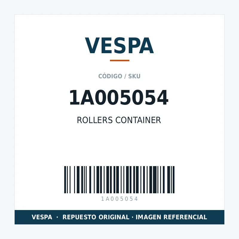 ROLLERS CONTAINER VESPA 1A005054