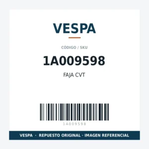 FAJA CVT VESPA 1A009598