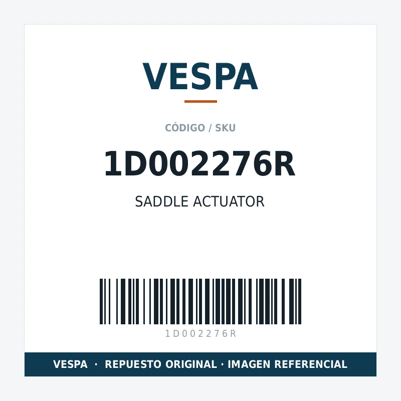 SADDLE ACTUATOR VESPA 1D002276R