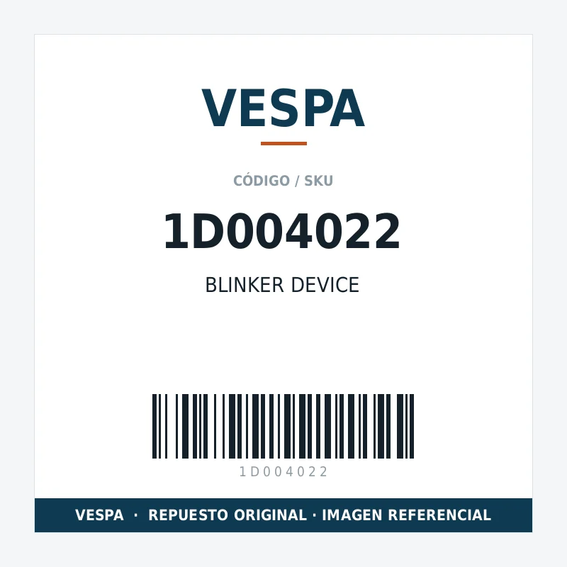 BLINKER DEVICE VESPA 1D004022