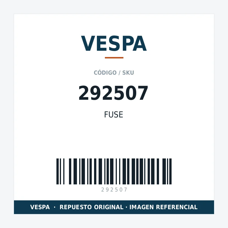 FUSE VESPA 292507