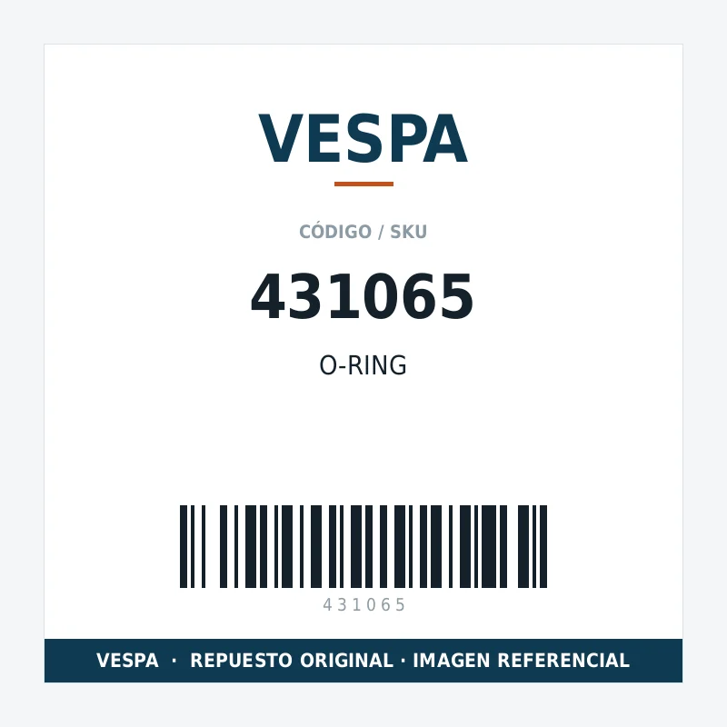 O-RING VESPA 431065