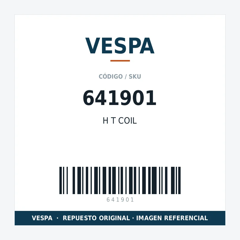 H T COIL VESPA 641901