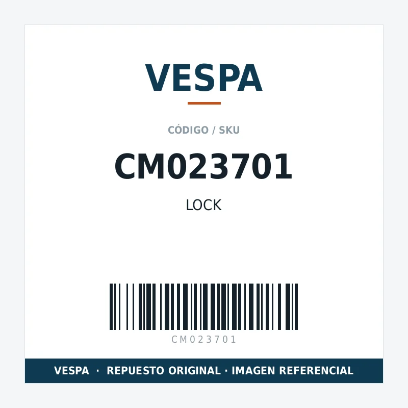 LOCK VESPA CM023701
