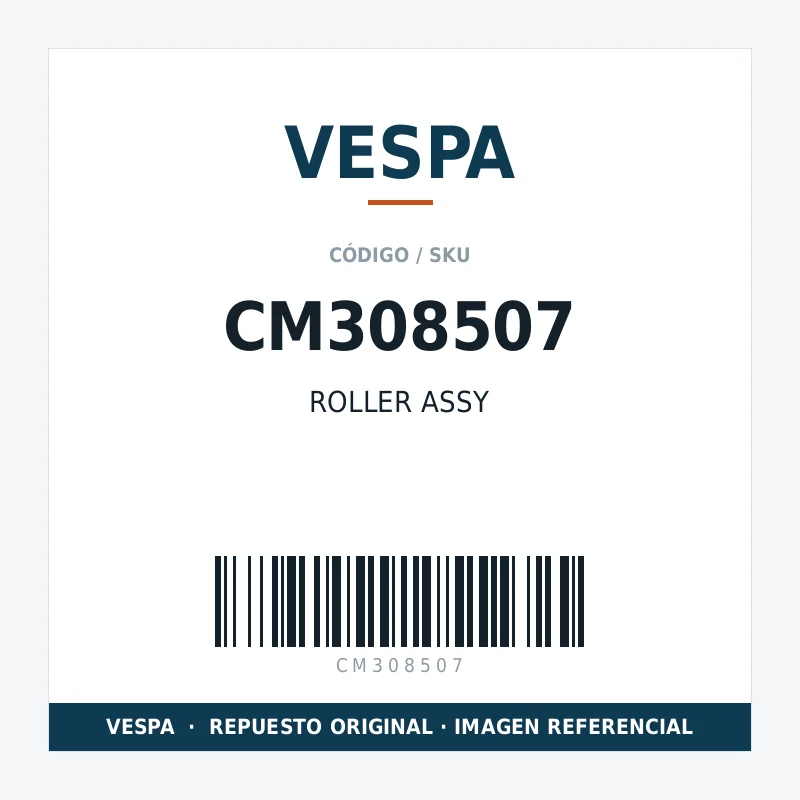 ROLLER ASSY VESPA CM308507