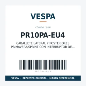 CABALLETE LATERAL Y POSTERIORES PRIMAVERA/SPRINT CON INTERRUPTOR DE SEGURIDAD VESPA PR10PA-EU4