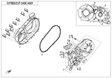 Caja de CVT